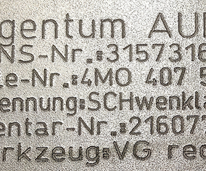 Kennzeichnen & Beschriften